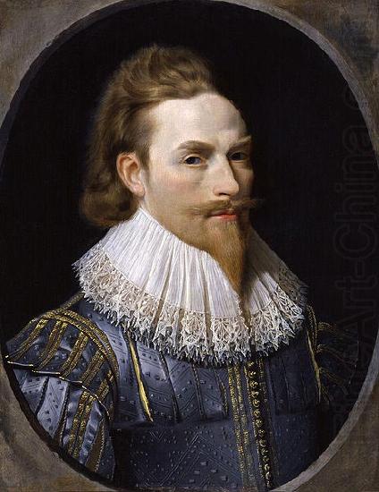 Nathaniel Bacon self-portrait china oil painting image